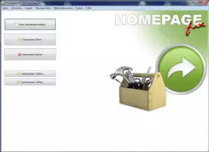 Software zum Homepage selbst erstellen